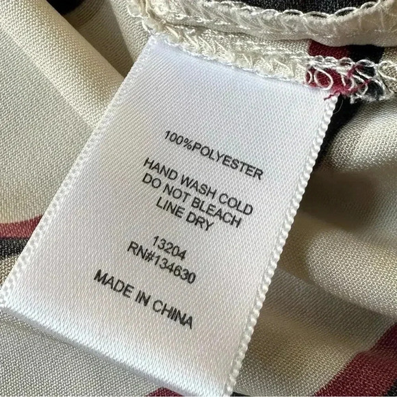 Anthropologie Sundays In Brooklyn Striped V Neck Tank Small - Picture 3 of 4